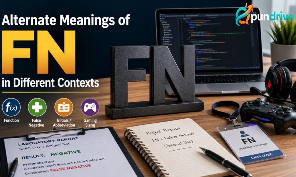 Alternate Meanings of FN in Different Contexts