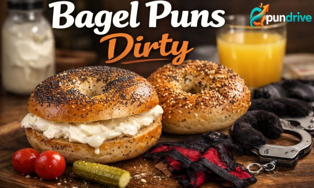 Bagel puns dirty