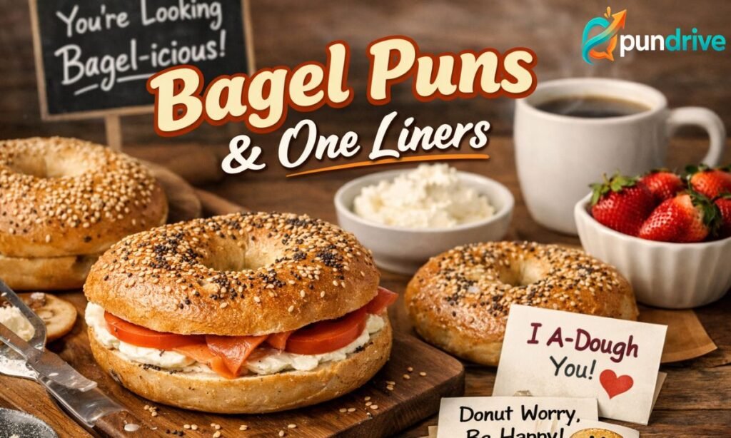 Bagel puns one liners
