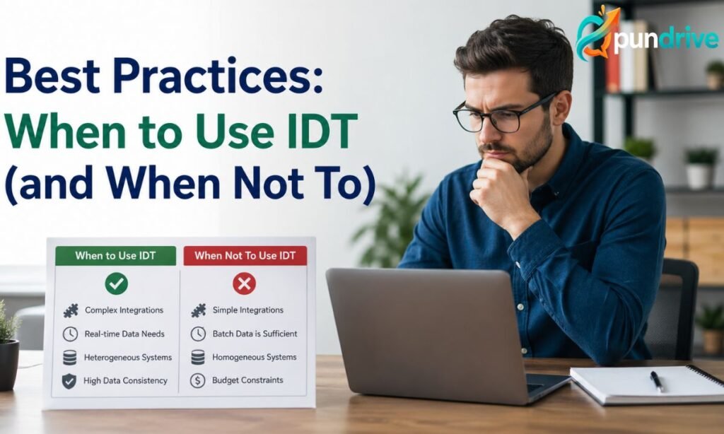 Best Practices When to Use IDT (and When Not To)