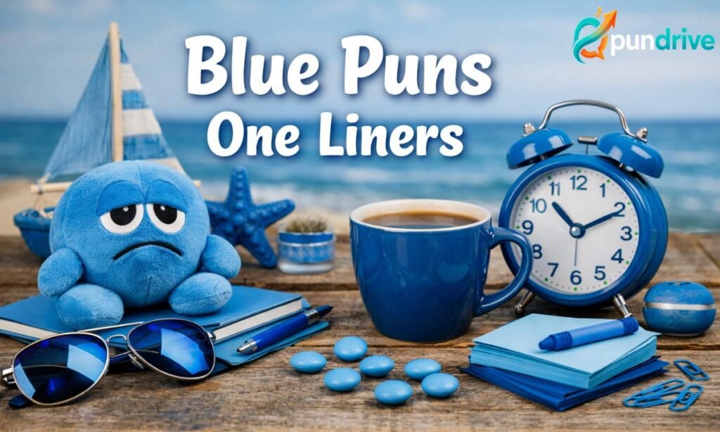 Blue puns one liners