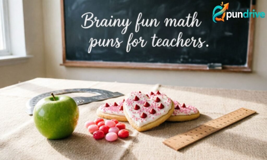 Brainy fun math valentine puns for teachers