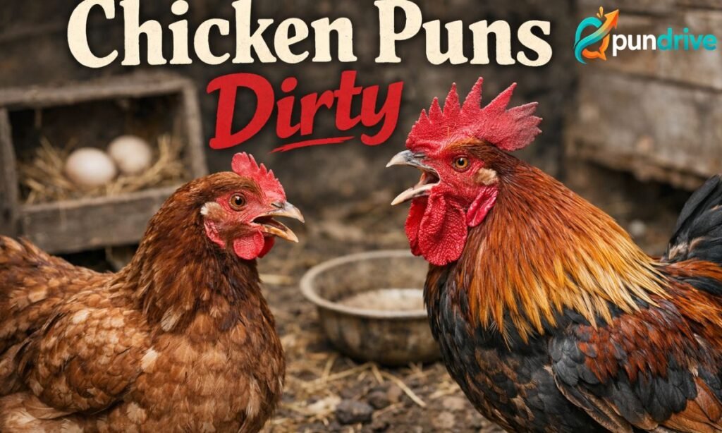 Chicken puns dirty