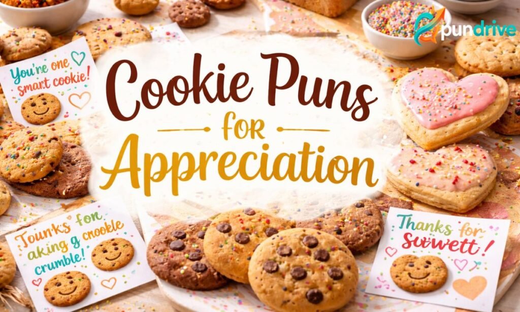 Cookie puns for appreciation