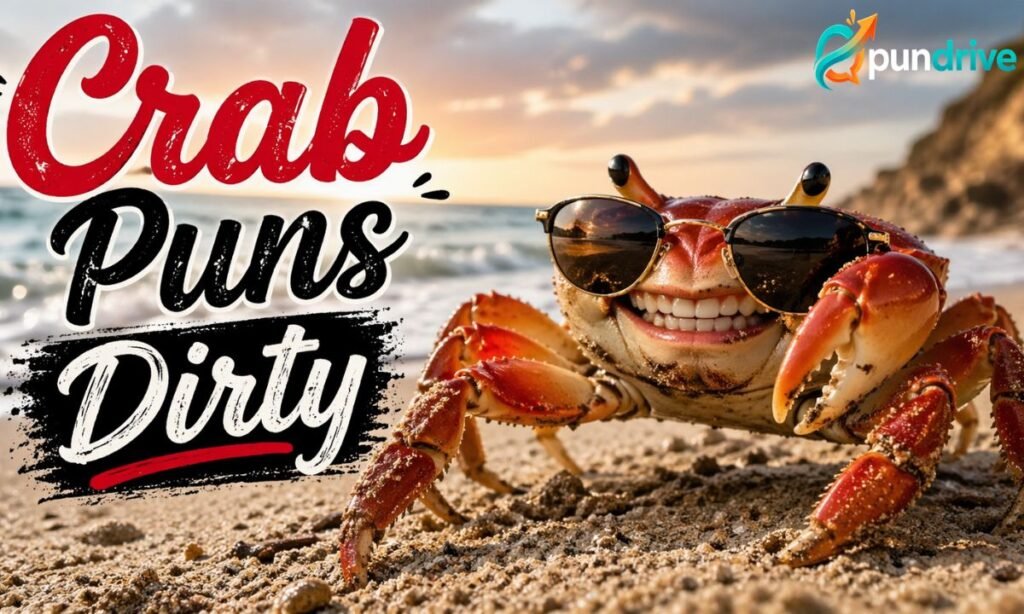 Crab puns dirty