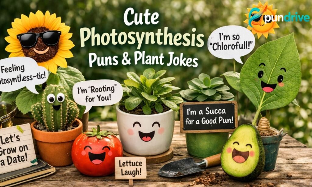 Cute Photosynthesis Puns & Plant Jokes