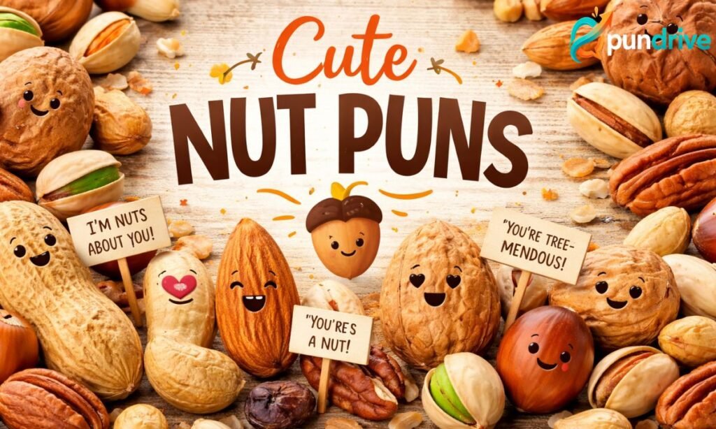 Cute nut puns