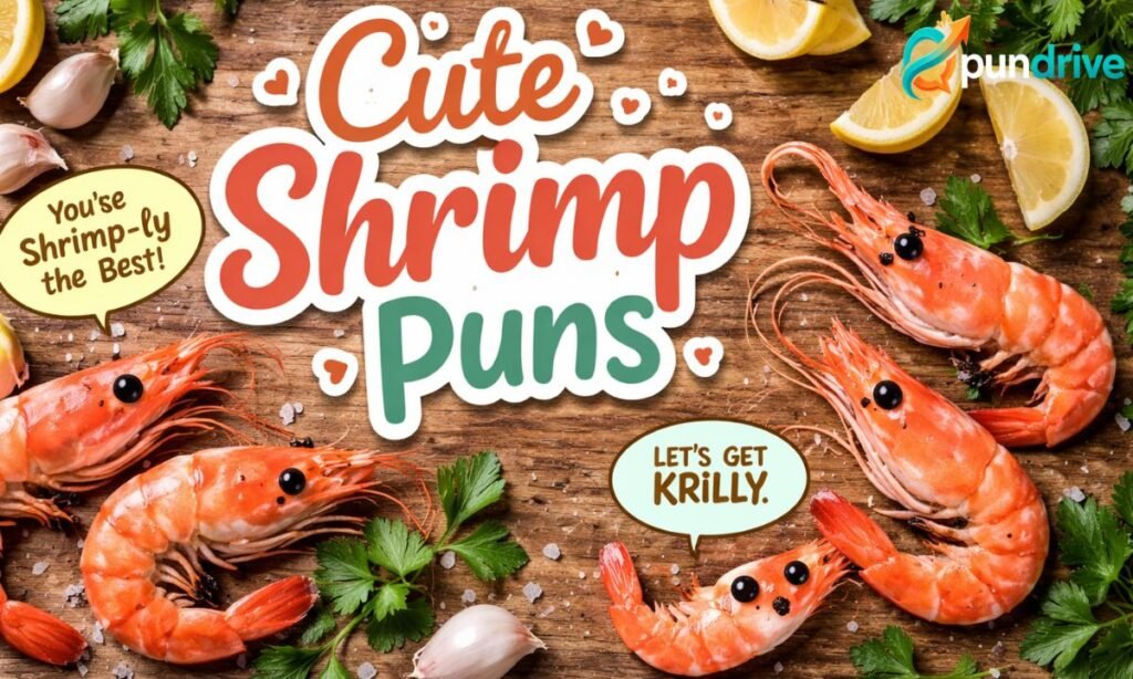 Cute shrimp puns