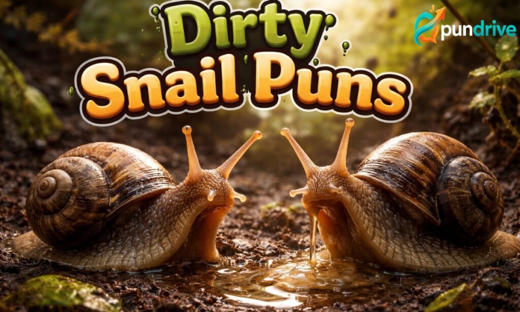 Dirty snail puns