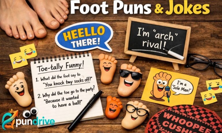Foot Puns & Jokes