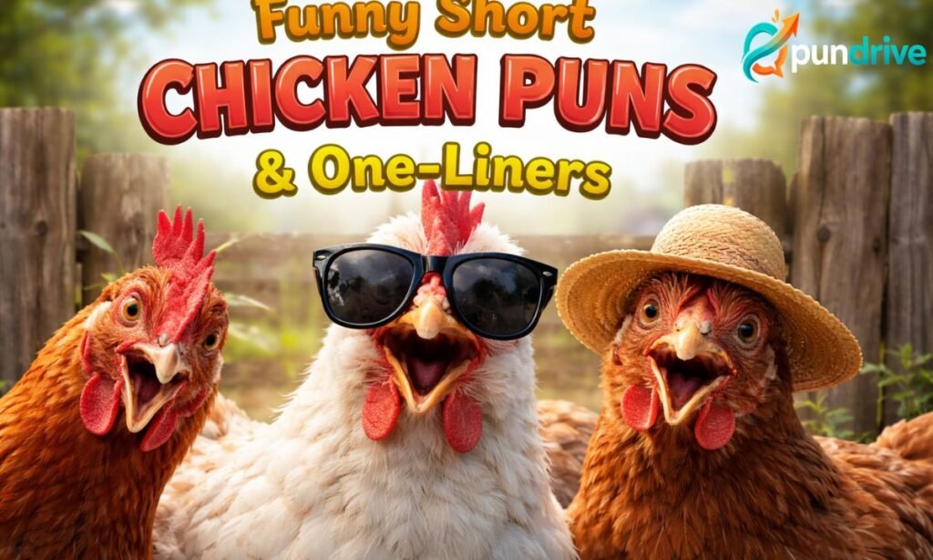 Funny Short Chicken Puns & One-Liners