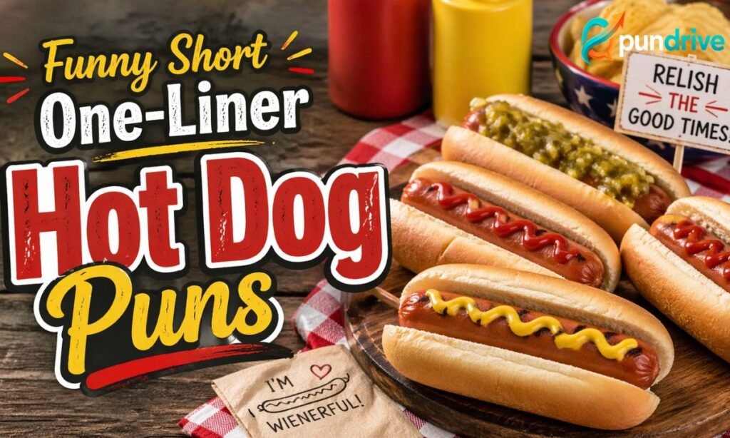 Funny Short One-Liner Hot Dog Puns