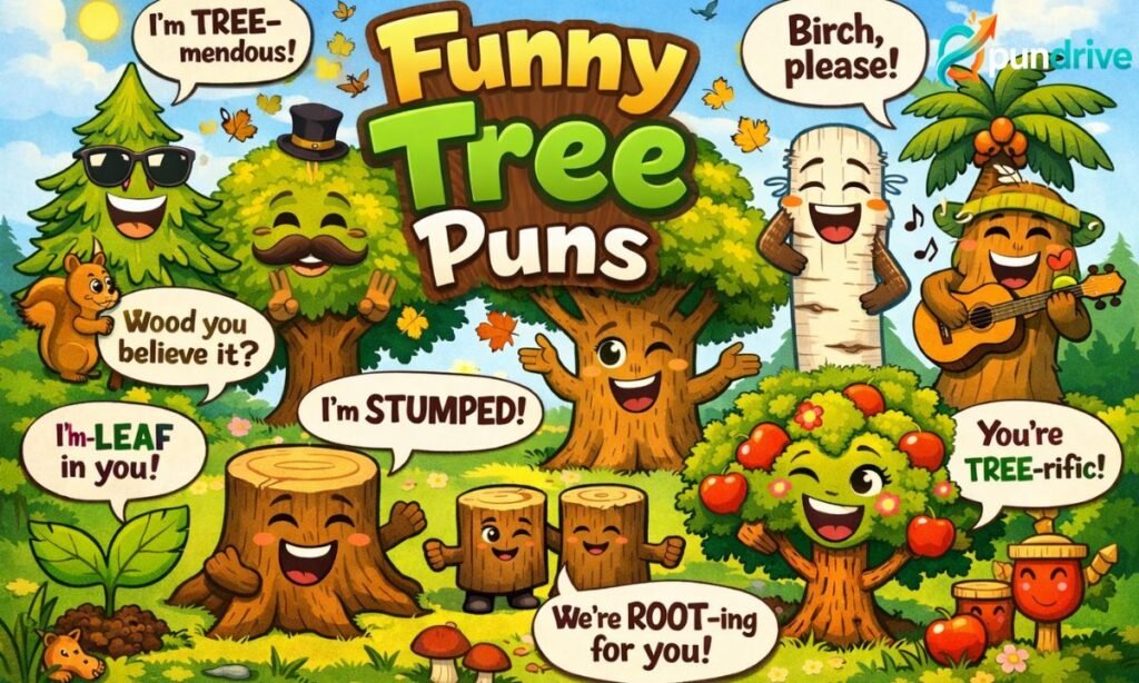 Funny Tree Puns