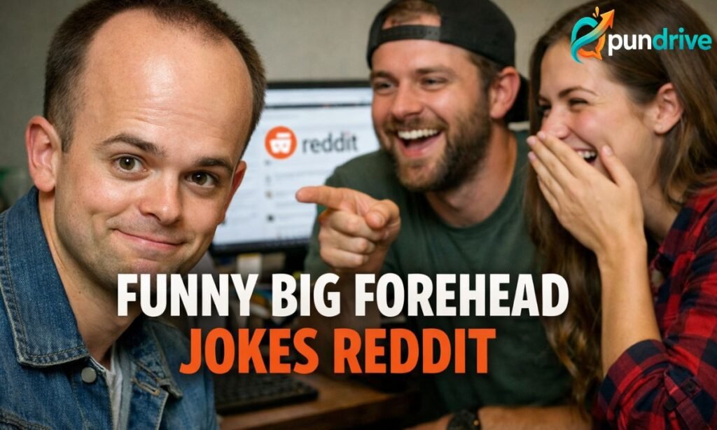 Funny big forehead jokes reddit