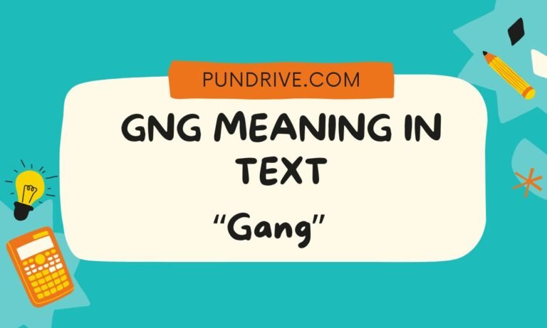 Gng meaning in text