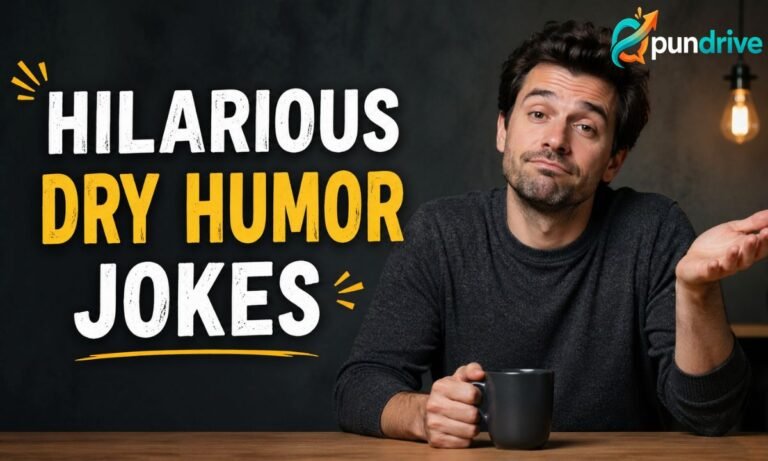 Hilarious Dry Humor Jokes