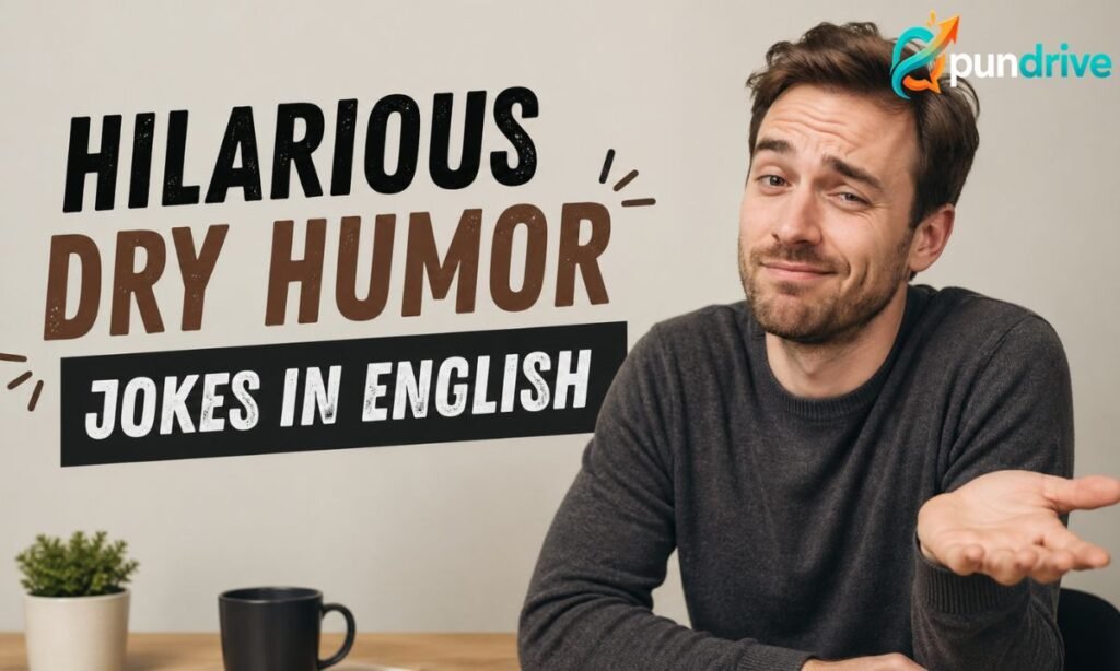 Hilarious Dry Humor Jokes in English