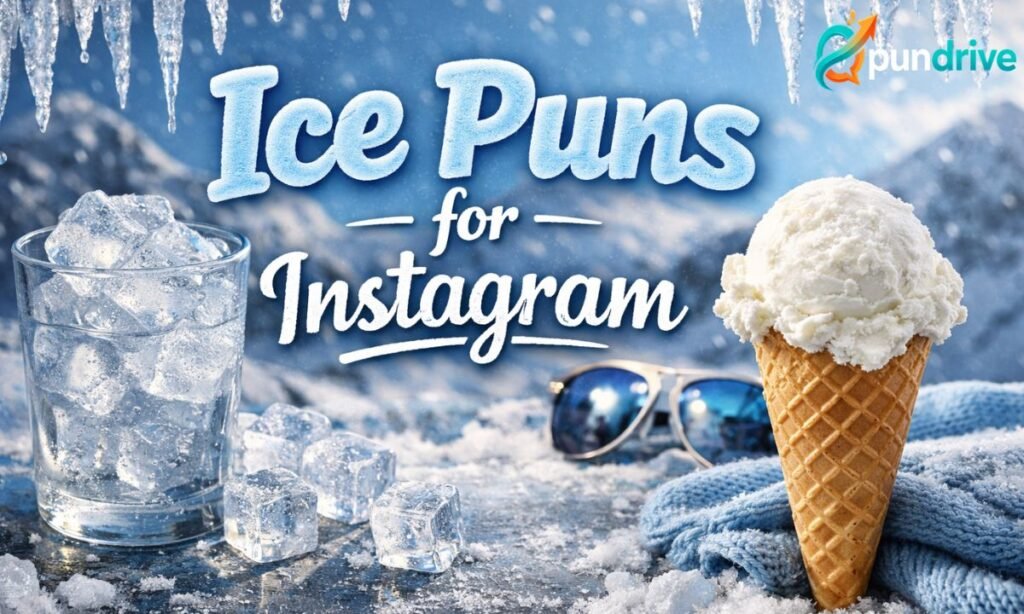 Ice puns for instagram