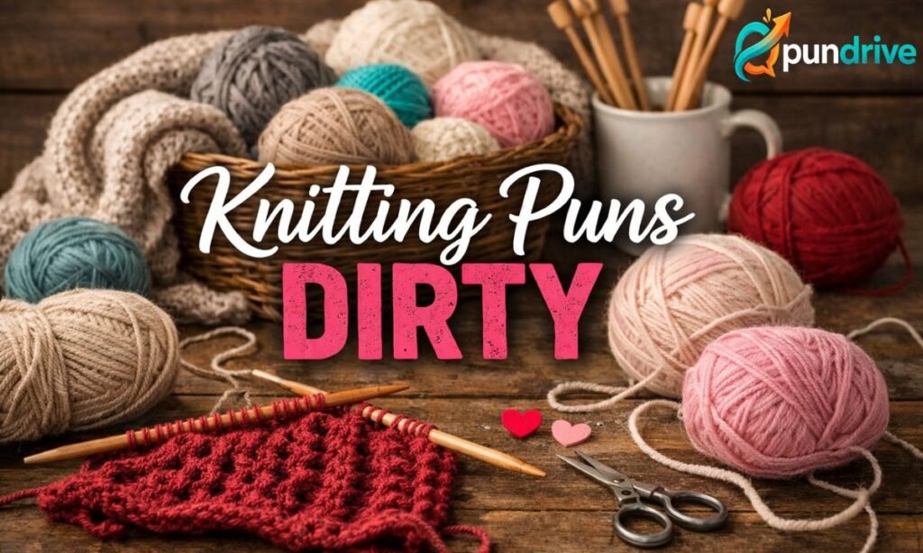 Knitting puns dirty