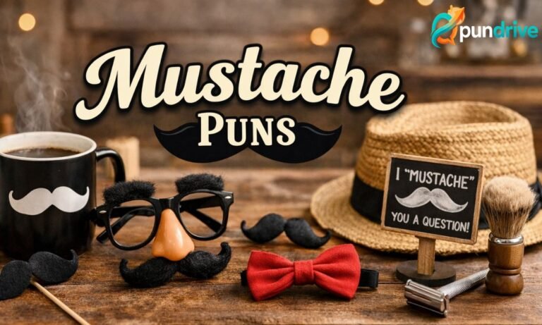 Mustache puns