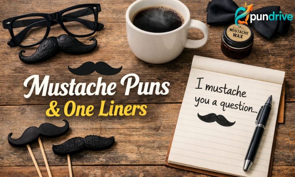 Mustache puns one liners