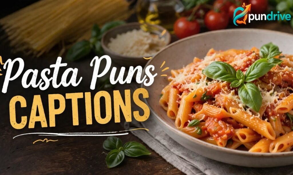 Pasta Puns Captions