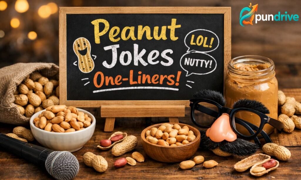 Peanut jokes one-liners