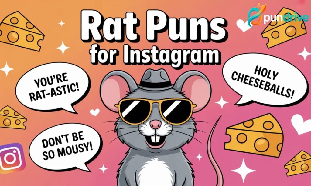Rat puns for instagram