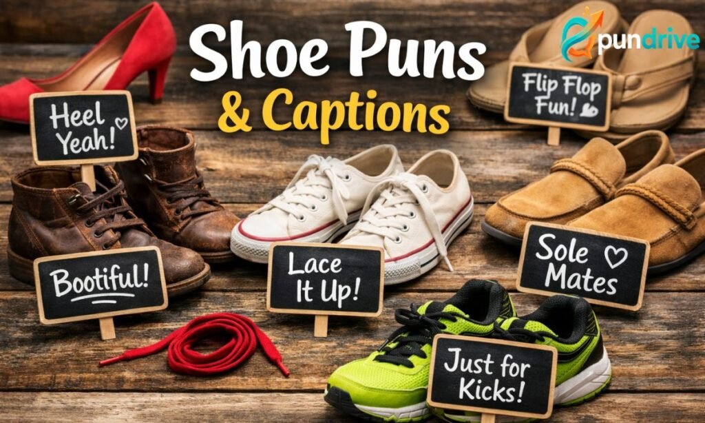 Shoe puns Shoe puns captions