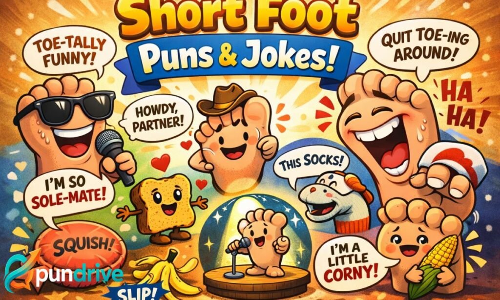 Short Foot Puns and Jokes