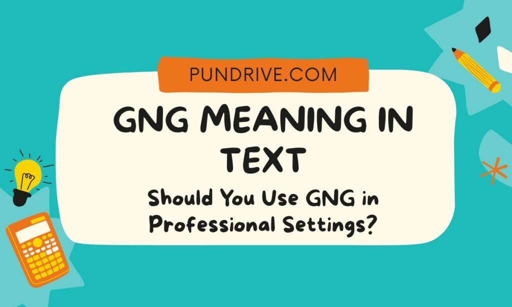 Should You Use GNG in Professional Settings