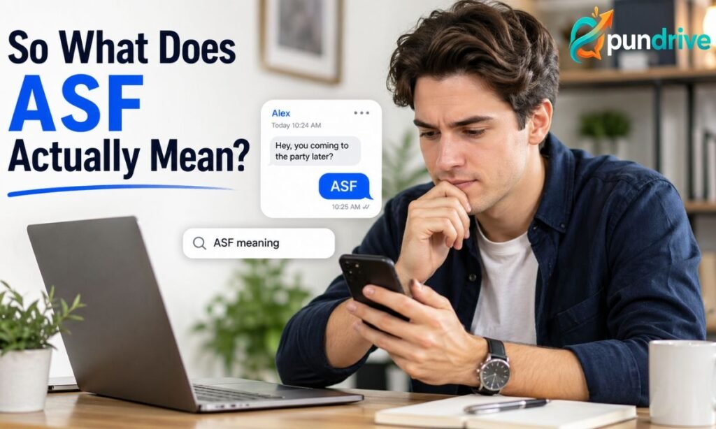 So What Does ASF Actually Mean