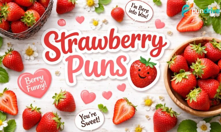 Strawberry Puns