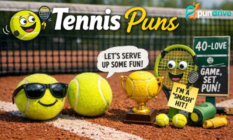 Tennis Puns