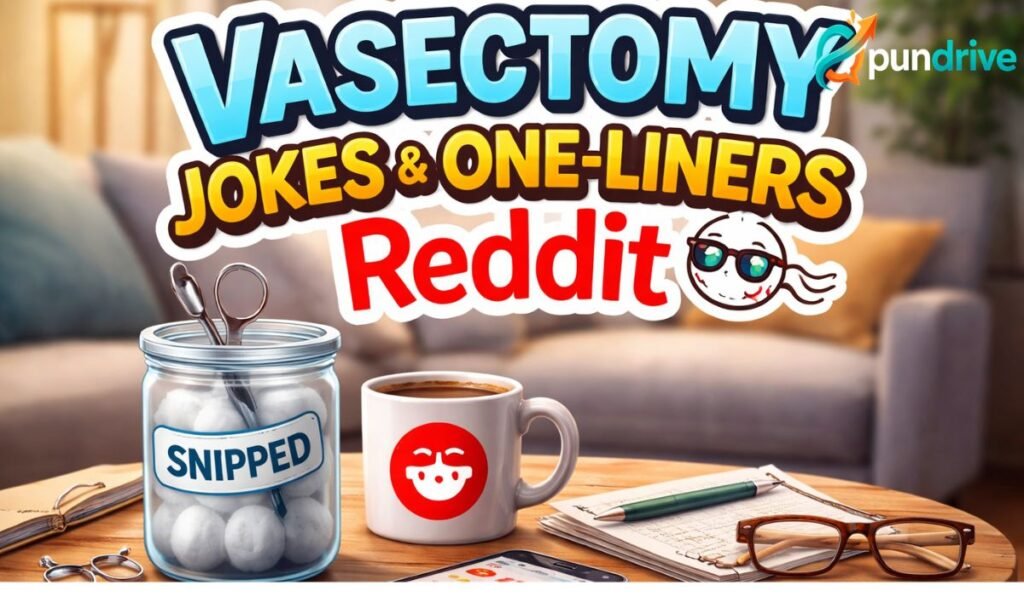 Vasectomy jokes one liners reddit