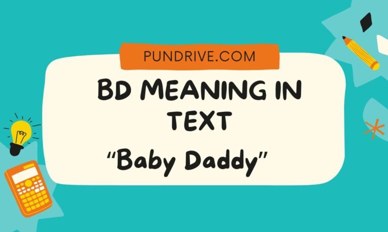 bd meaning in text