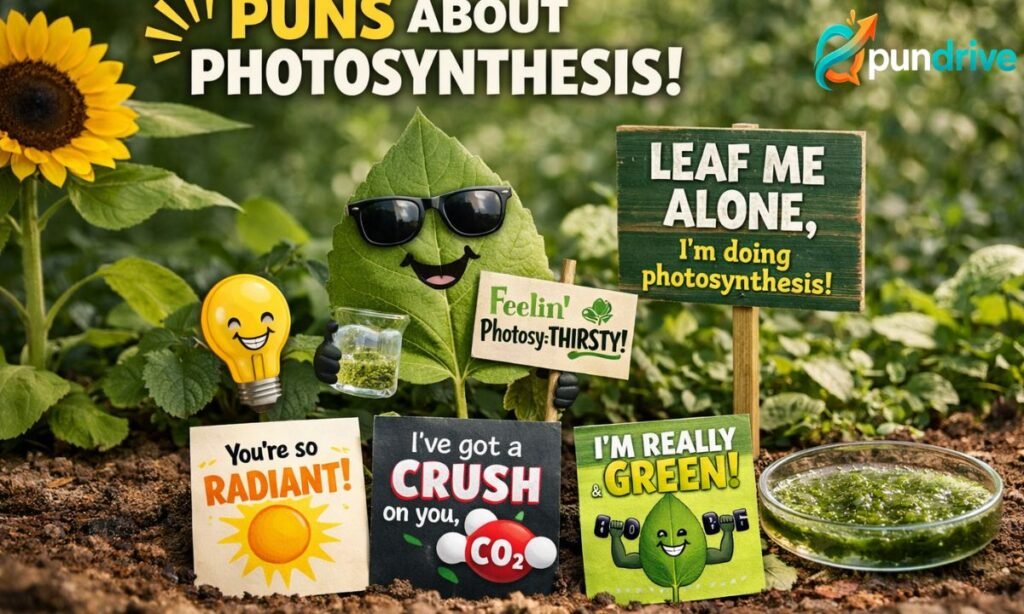 puns about photosynthesis