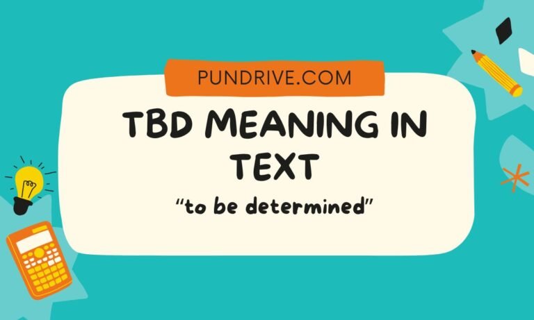 tbd meaning in text
