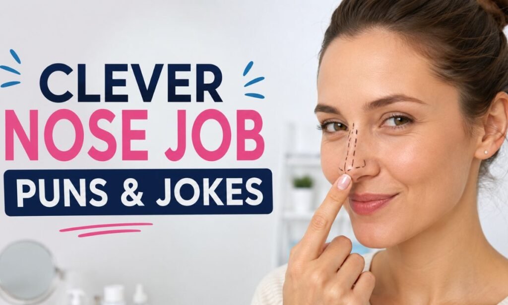 Clever Nose Job Puns & Jokes