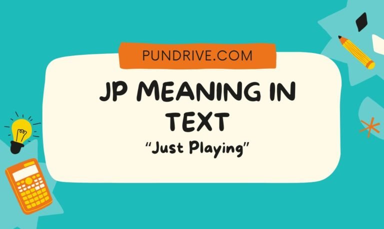 JP meaning in text