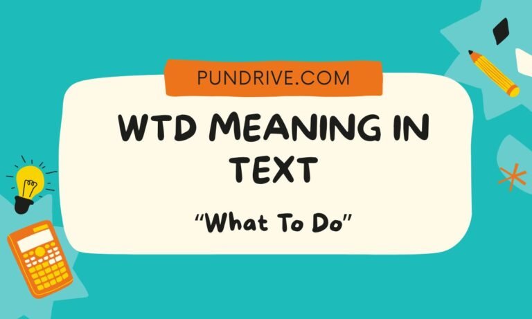 WTD MEANING IN TEXT