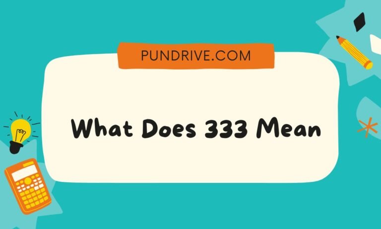 What Does 333 Mean