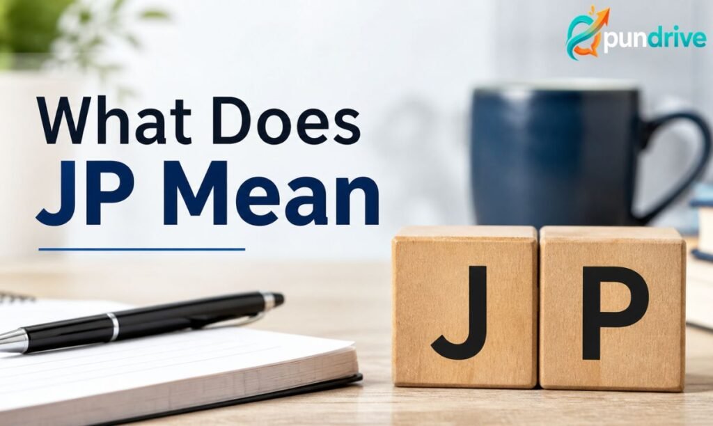 What Does JP Mean