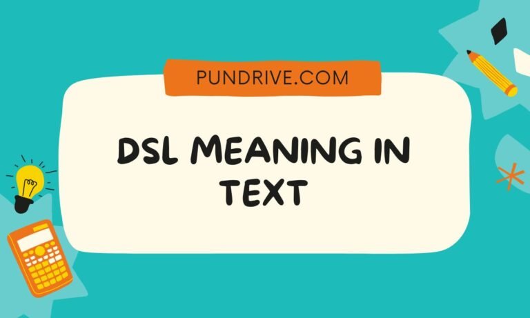 dsl MEANING IN TEXT