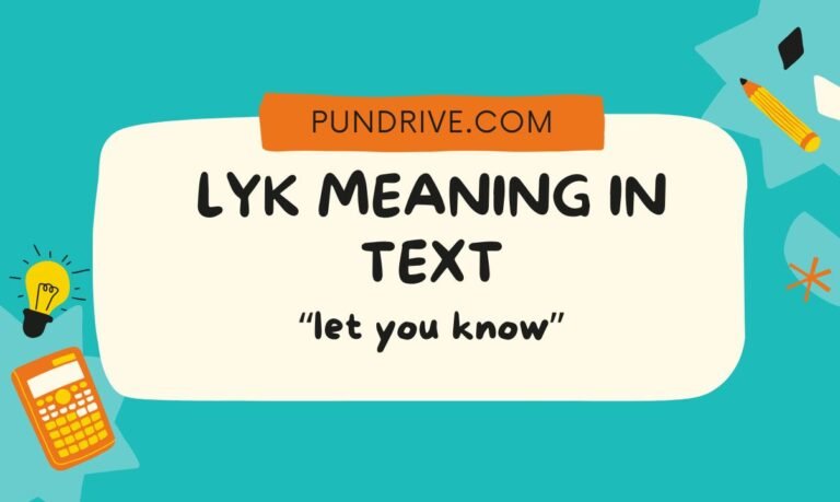 lyk meaning in text