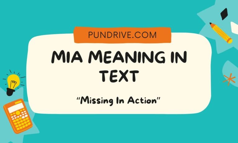 mia meaning in text