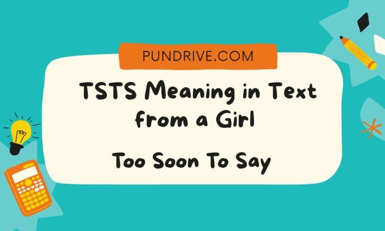 tsts meaning in text