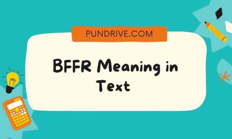 BFFR Meaning in Text