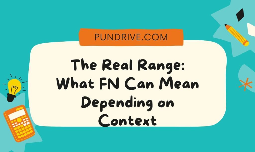 The Real Range What FN Can Mean Depending on Context